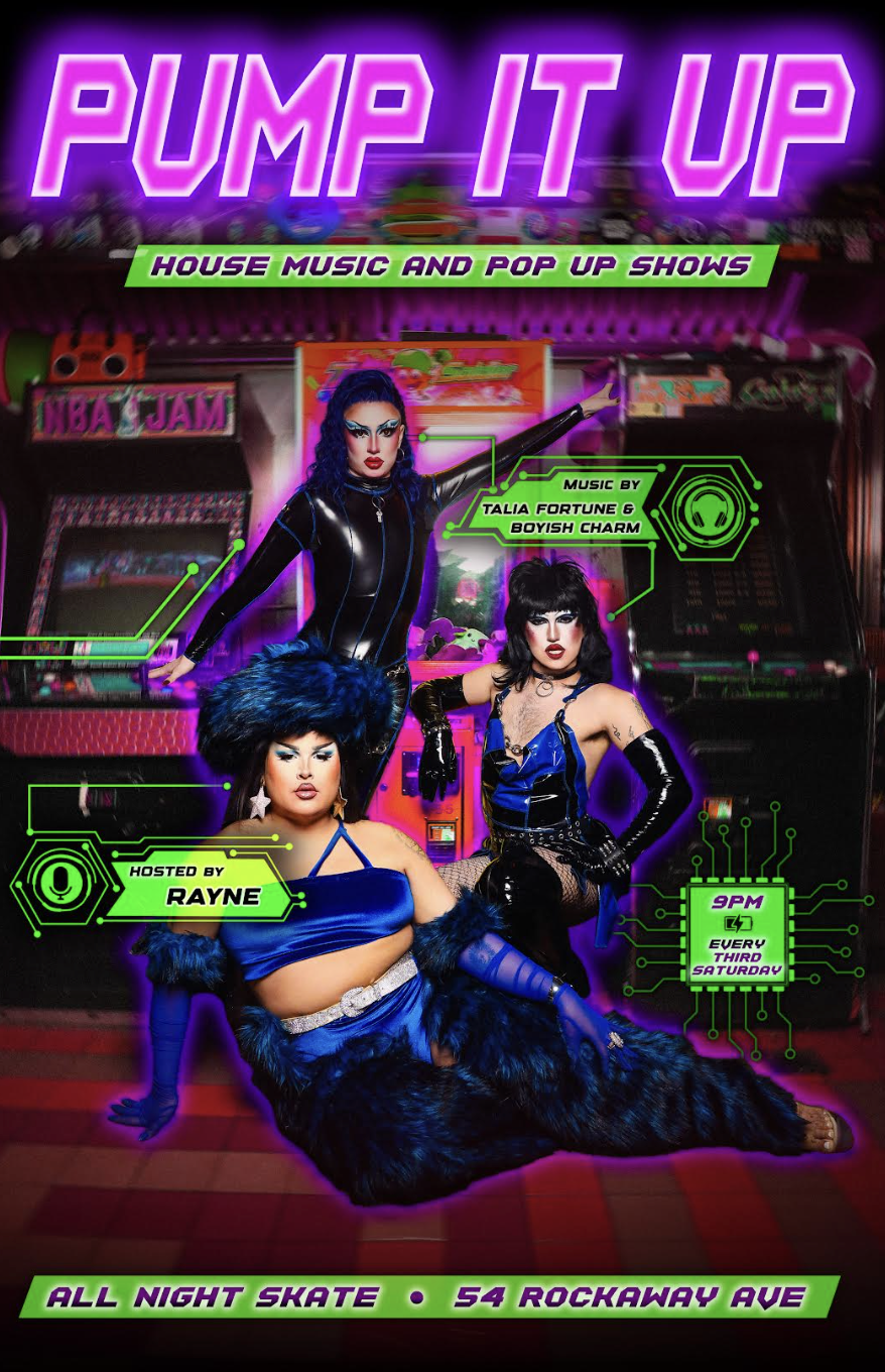 Pump It Up! with Boyish Charm and Rayne