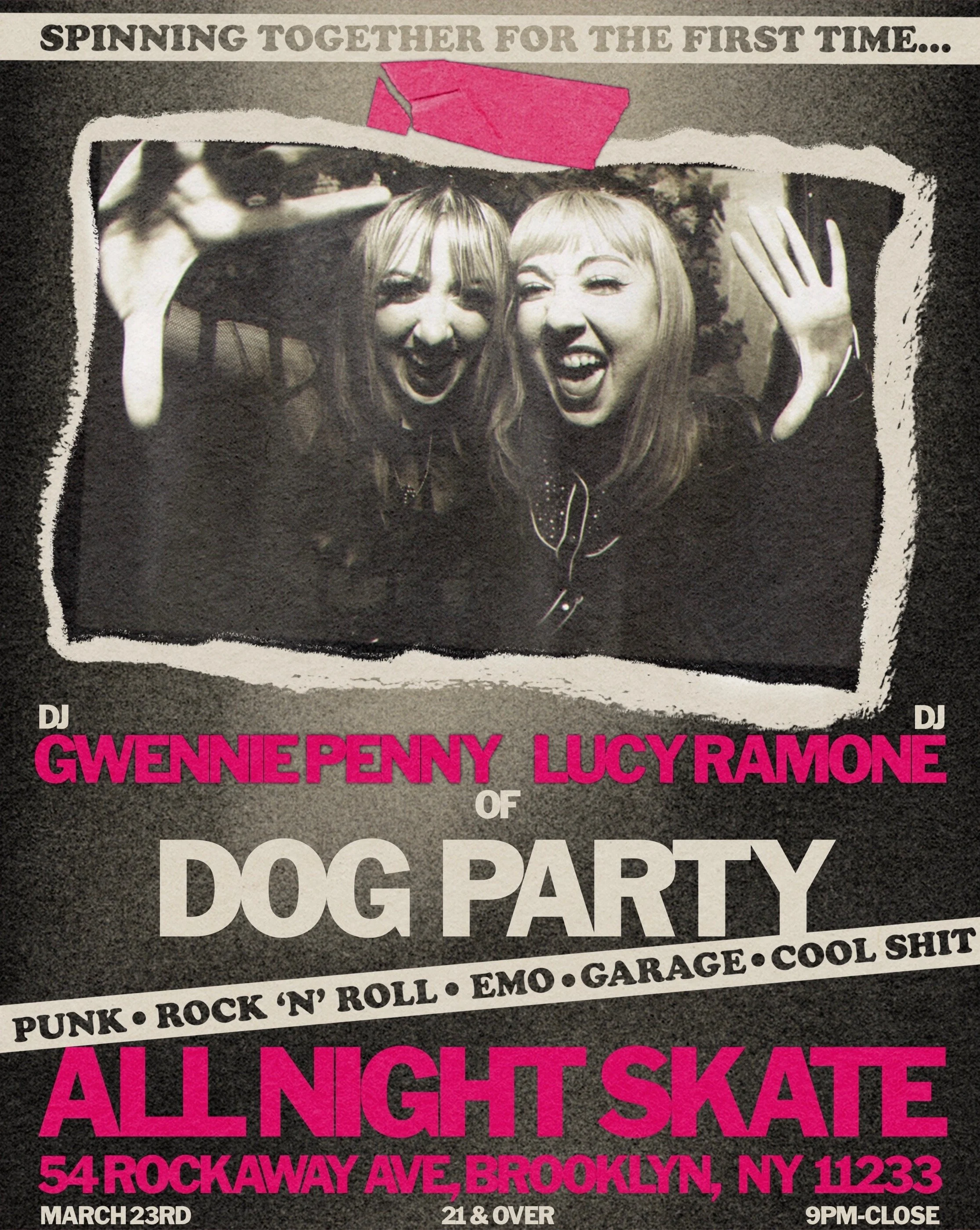 Dog Party DJ Set (Gwennie Penny and Lucy Ramone) 