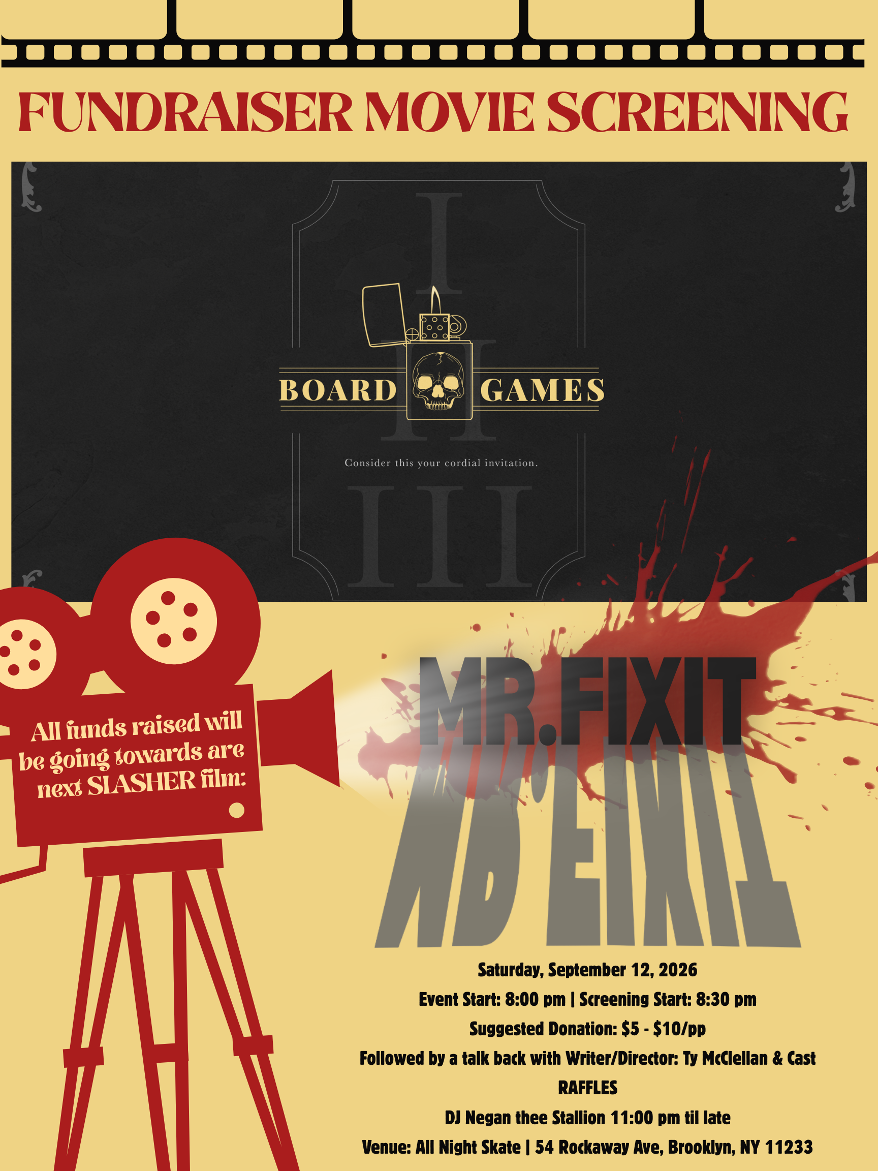 Fundraiser Movie Screening