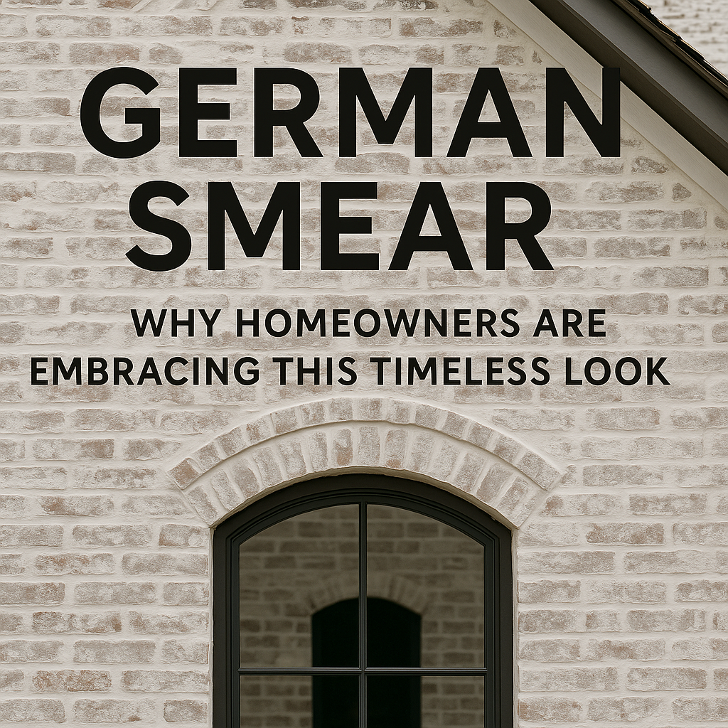 German Smear: Why Homeowners Are Embracing This Timeless Look