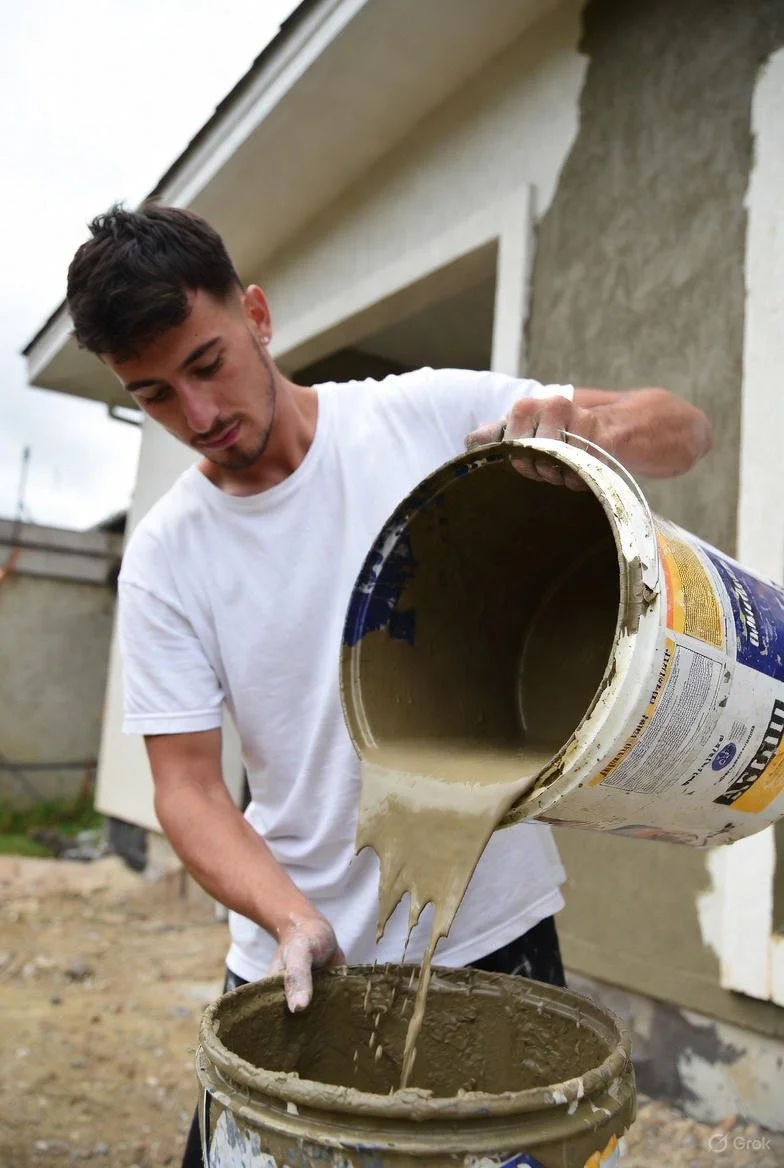 The Effects of Adding Paint to Mortar: Impact on Bonding, Setting, and Long-Term Performance