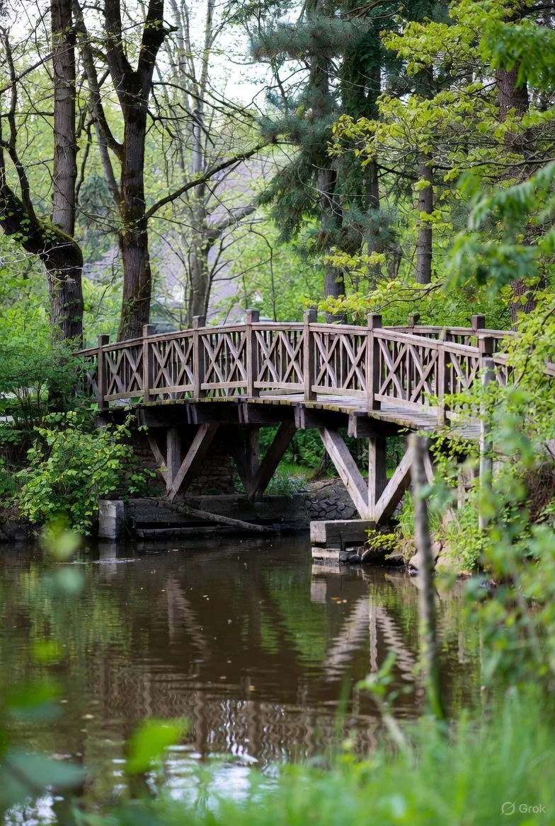 The Transition from Wooden to Brick Bridges in European Architectural History