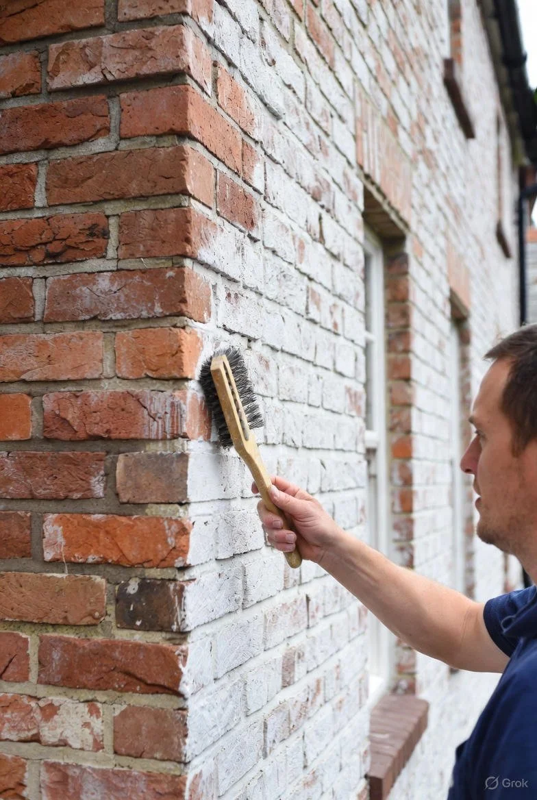 Removing Coatings from Brick Masonry: Paint, German Smear, and Limewash