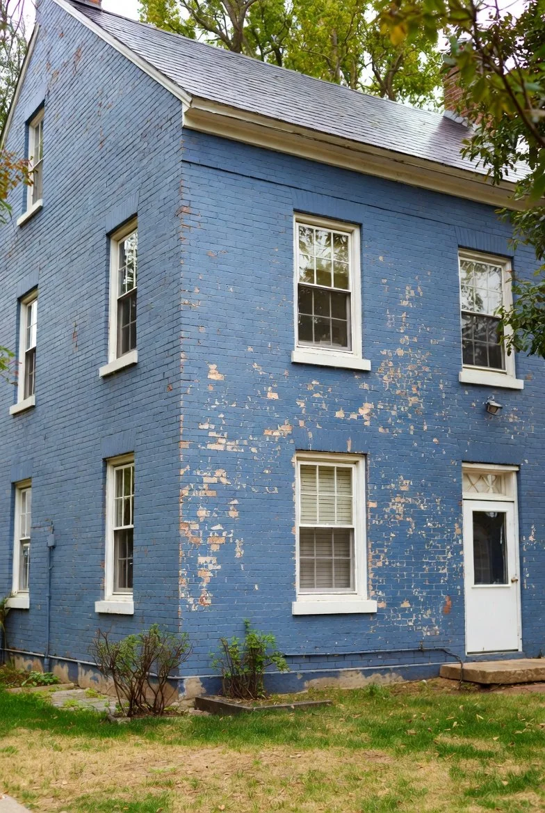 The Deterioration of Paint on Brick Houses