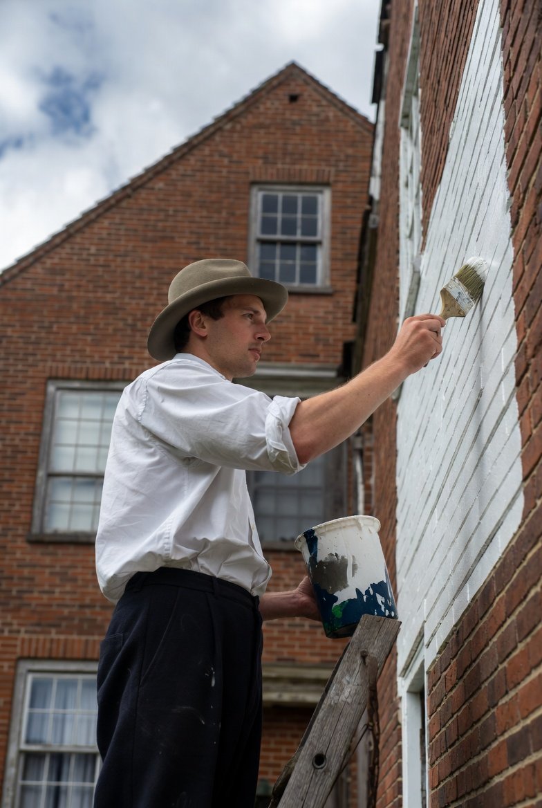 The Origins of Painting Brick Houses