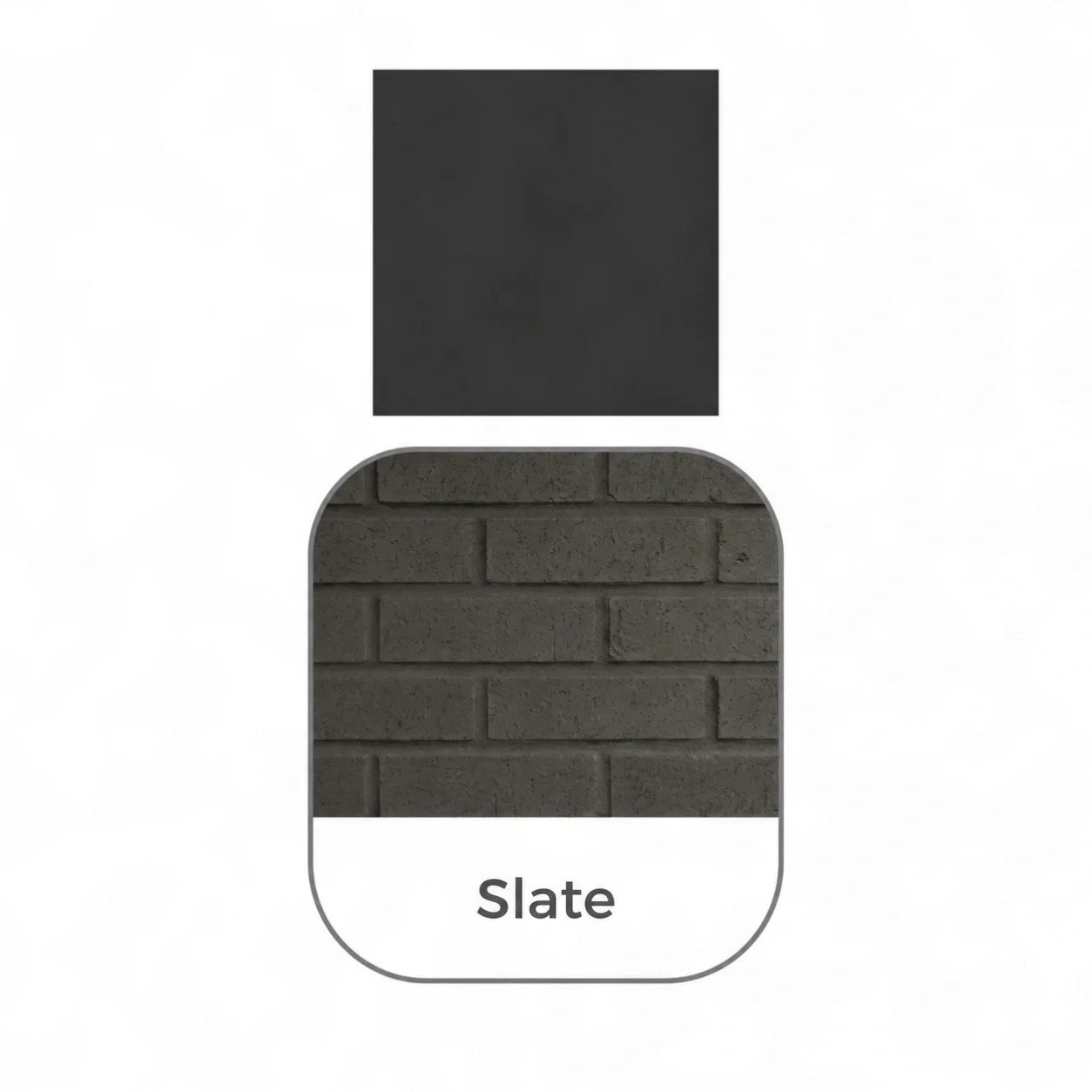 Slate masonry stain color card
