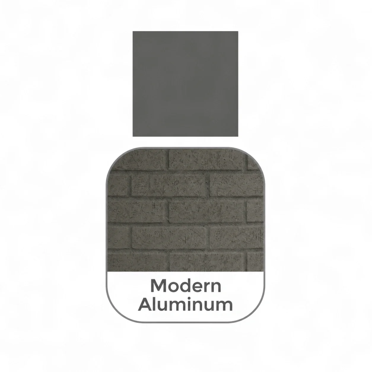 Modern Aluminum masonry stain color card