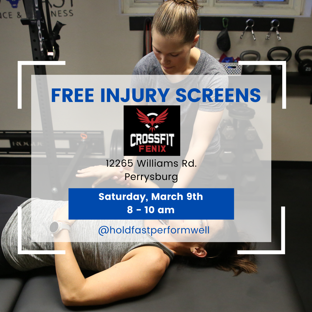 FREE Injury Screens