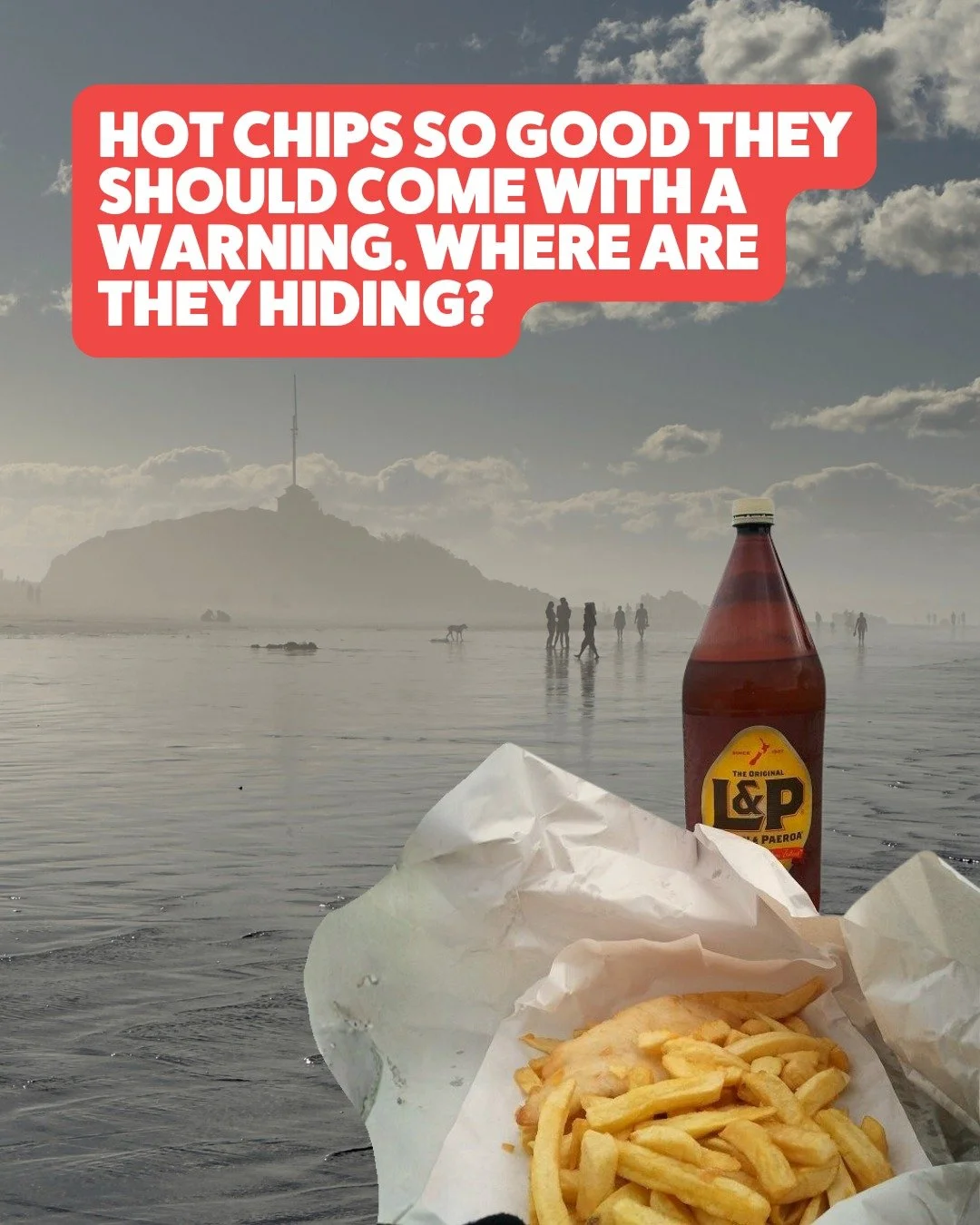Calling all chip snobs&hellip; we know you&rsquo;re out there.

Where do you get the best hot chippies in Christchurch?

We&rsquo;re on the hunt for maximum crunch, minimum oil, and that chef&rsquo;s-kiss level of salt.
Name names. This may or may no