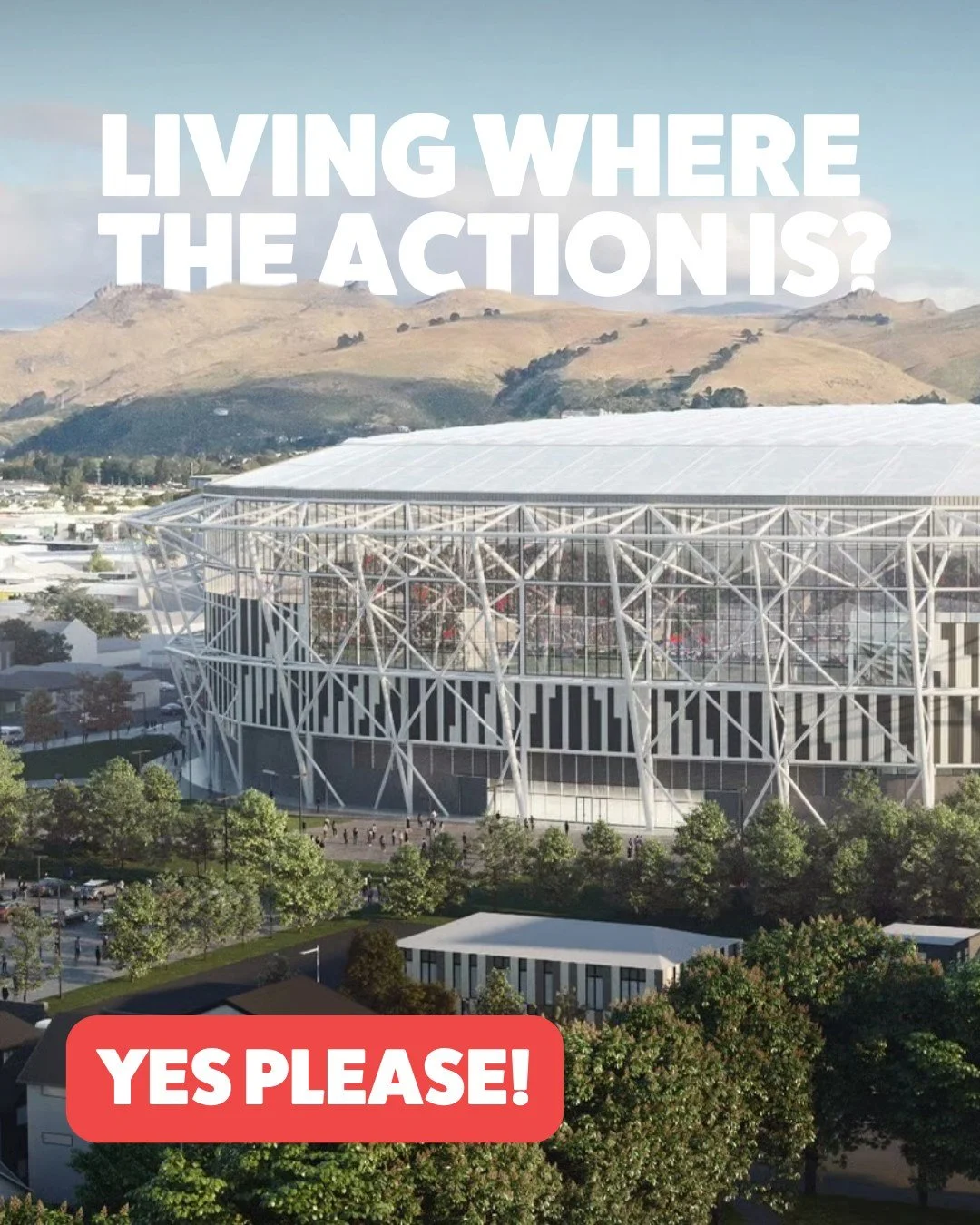 One NZ Stadium is almost here. 

International games. Big name concerts. 30,000 people in full voice.

Now imagine living minutes away.

A Four Avenues townhouse puts you close to the action without the chaos. Walk to the game. Be home before the tra