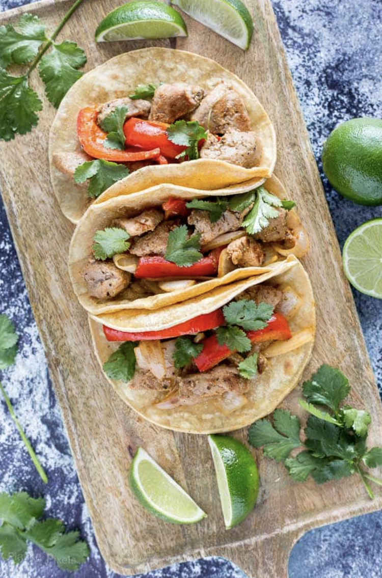 Grilled Pork Fajitas Recipe — Bento