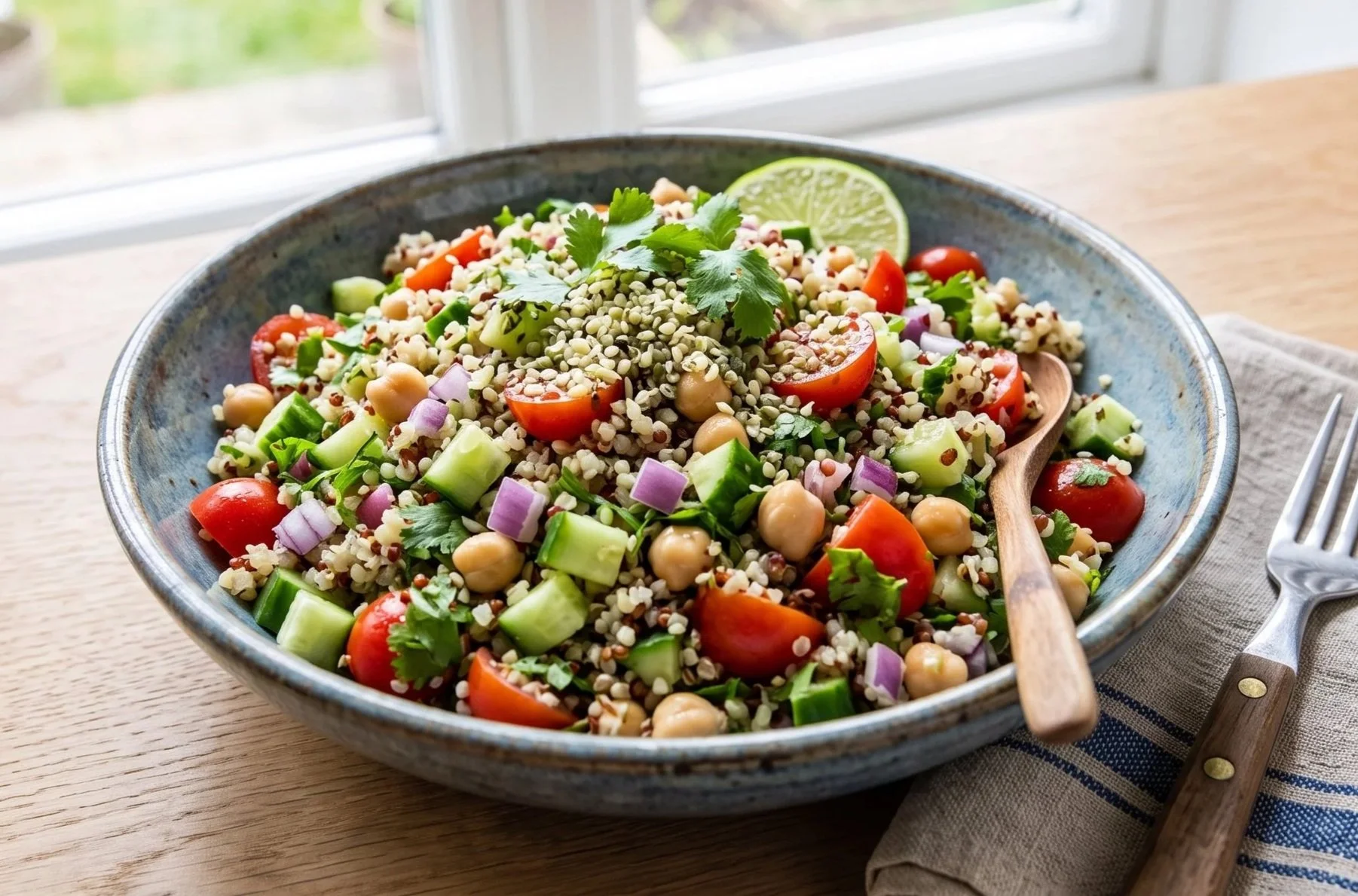Chickpea Quinoa Salad