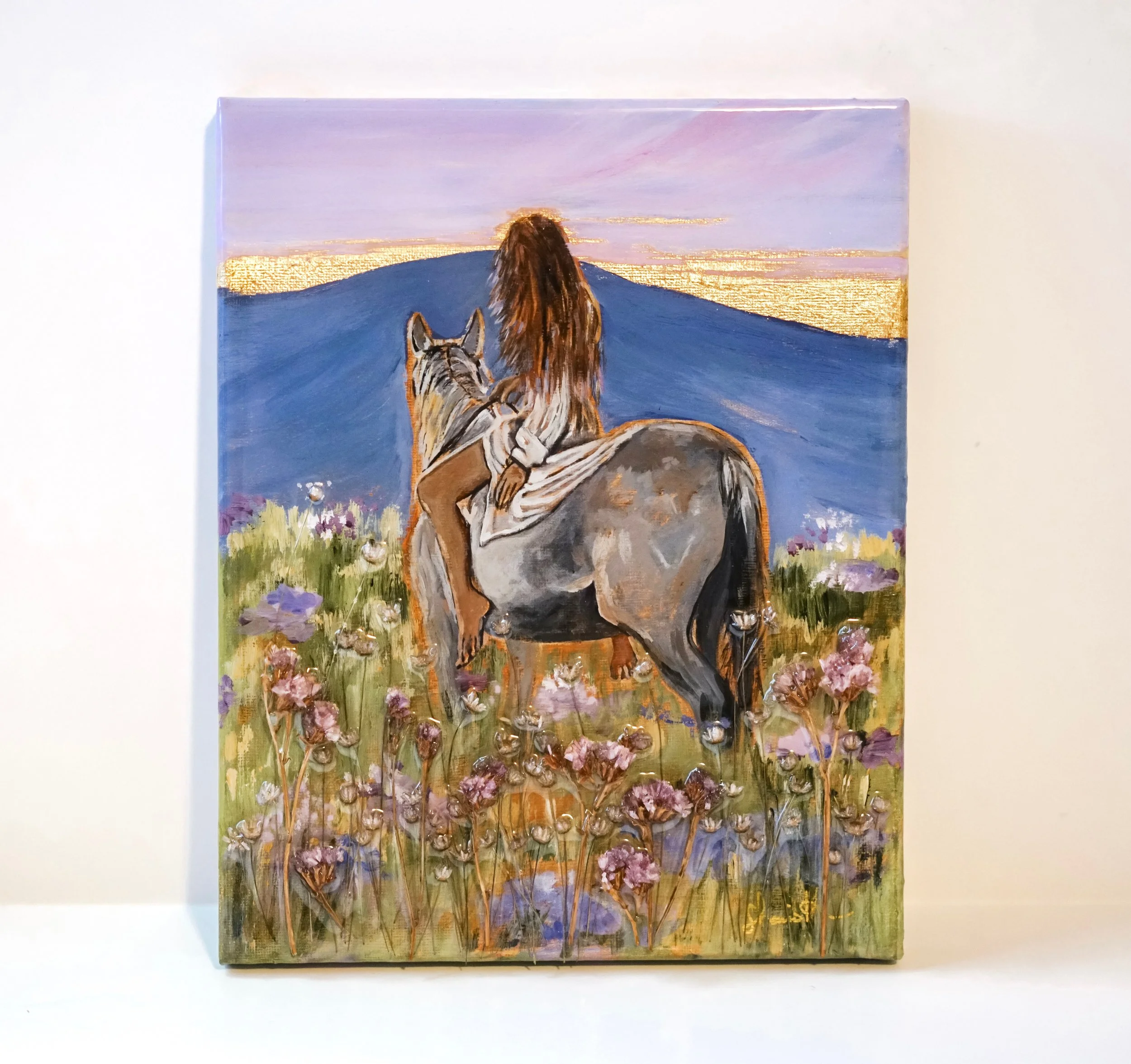 LAVENDER STEED | 8" x 10"