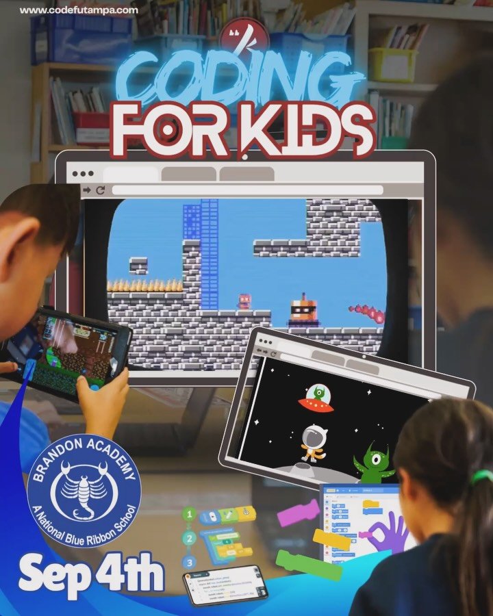 @brandonacademy + CFT pushes bad screen time OUT!... Fun learning IN! 

✨ BA students will go beyond just moving characters on screen - they&rsquo;ll learn the real building blocks of programming through STEM Tech enrichment with CodeFu right on BA C