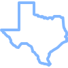 Outline of the state of Texas to represent TEFA