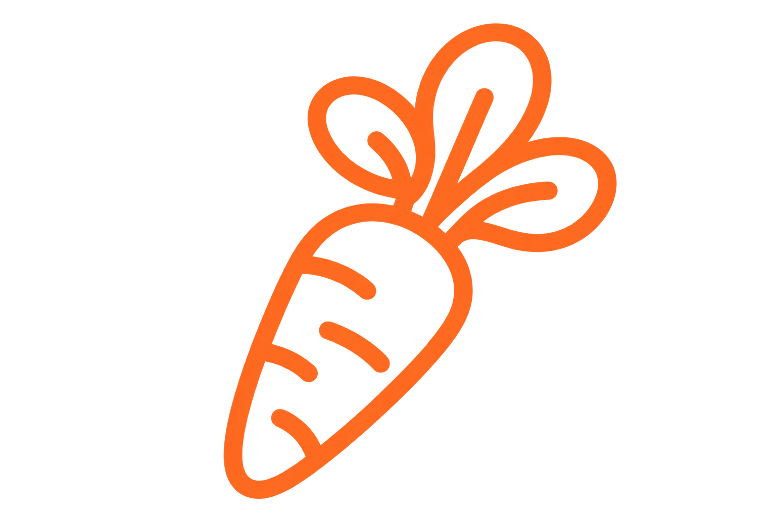Carrot used in feeding therapy at ready set grow