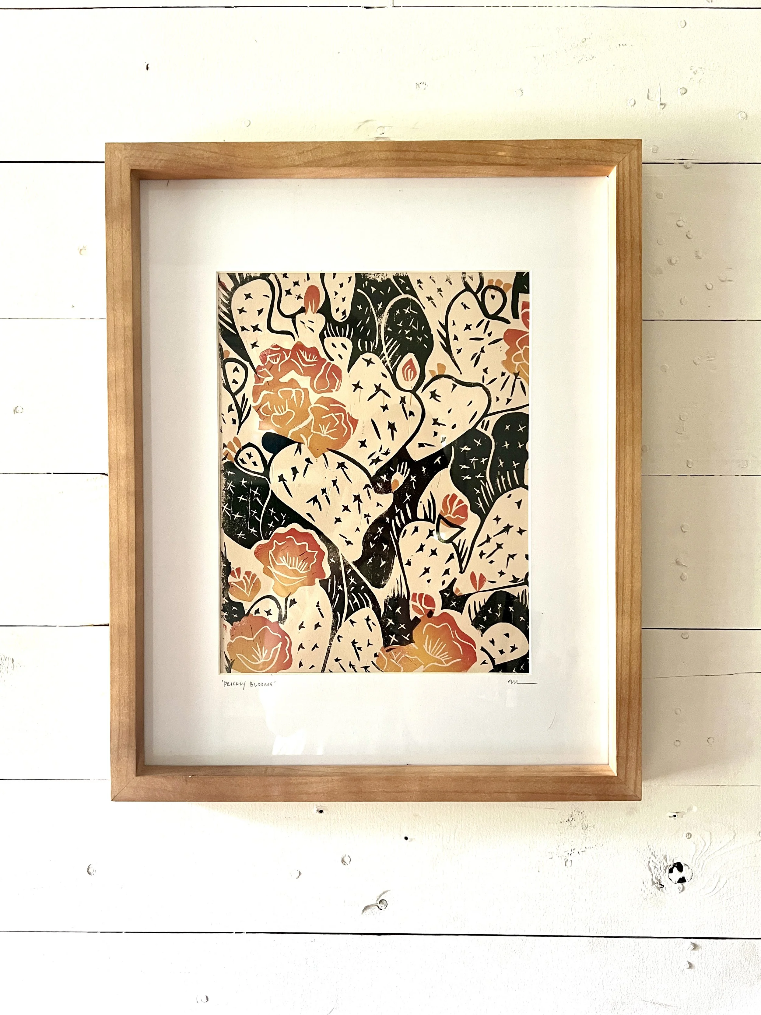 Ellen Orchard-Prickly Blooms-Framed.jpg