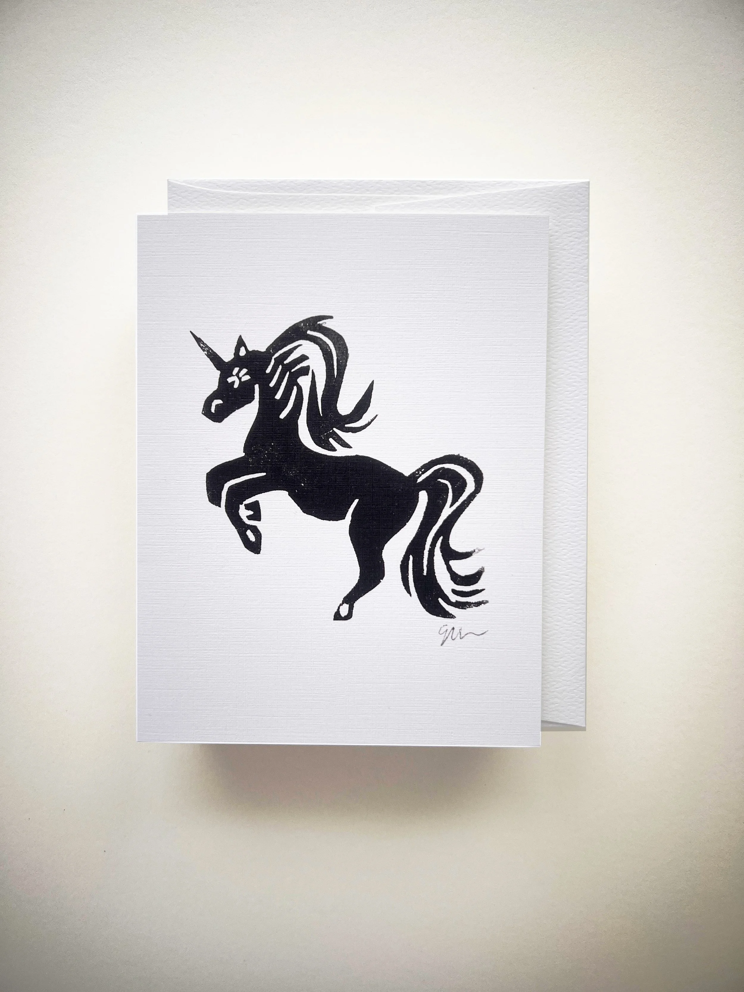 'Unicorn' Greeting Card