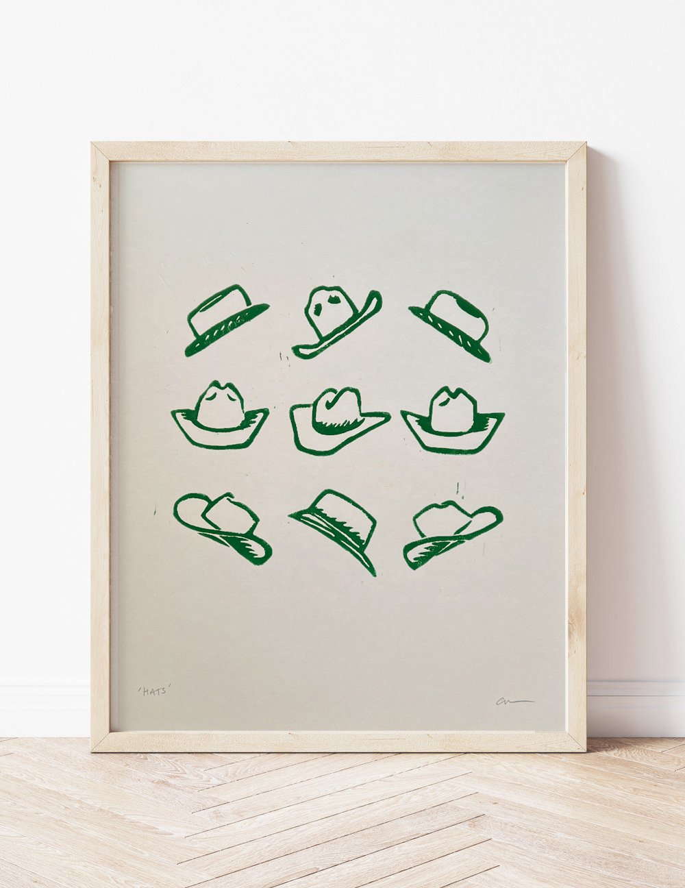 FRAME_WOOD+FLOOR_Green Hats.jpg