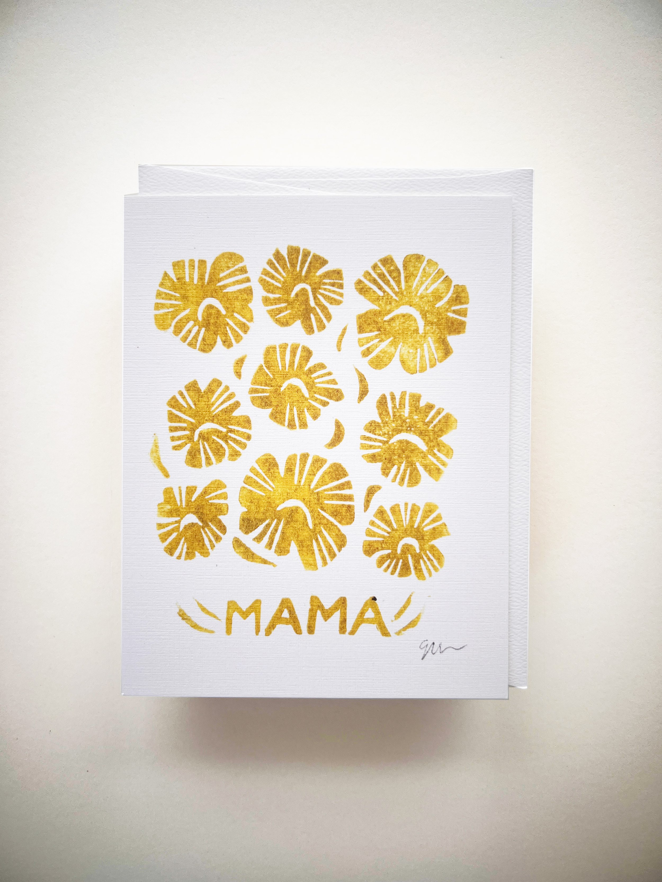 'Floral Mama' Greeting Card