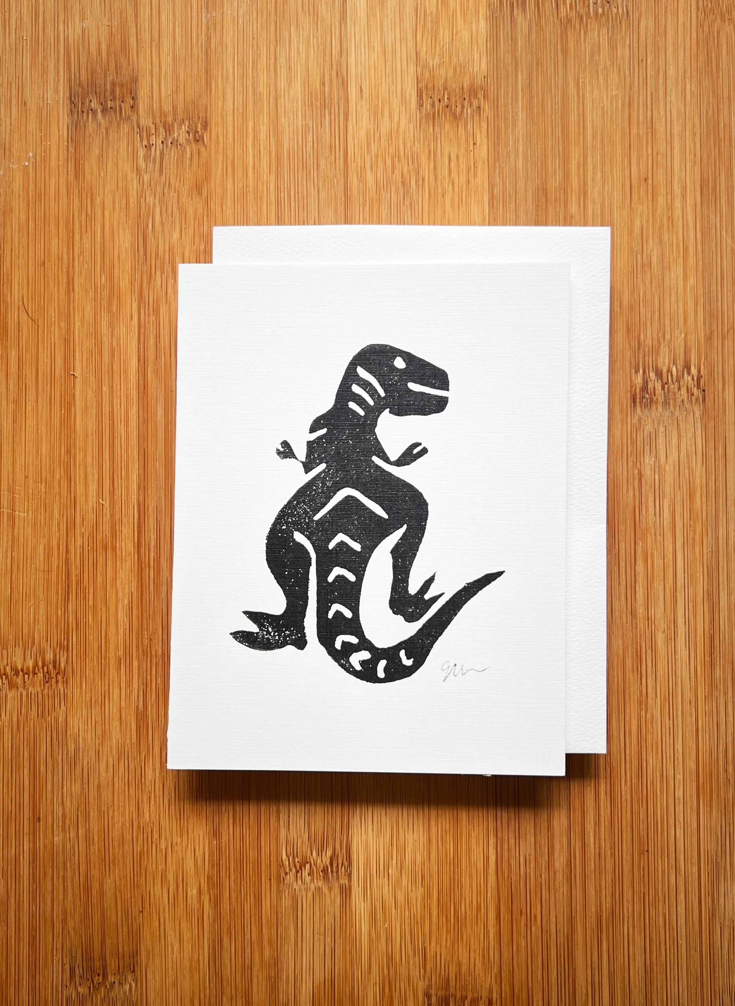 'T-Rex' Greeting Card