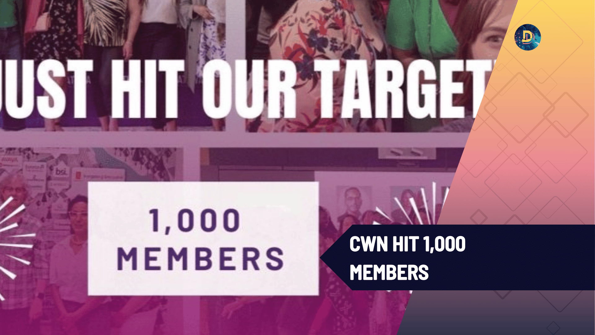 CWN hit 1,000 members, but we're not stopping there!
