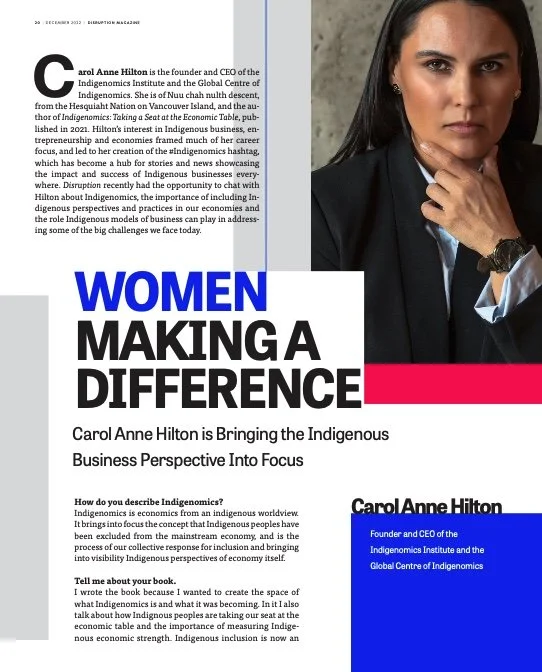 Women Making a Difference - Disruption Magazine