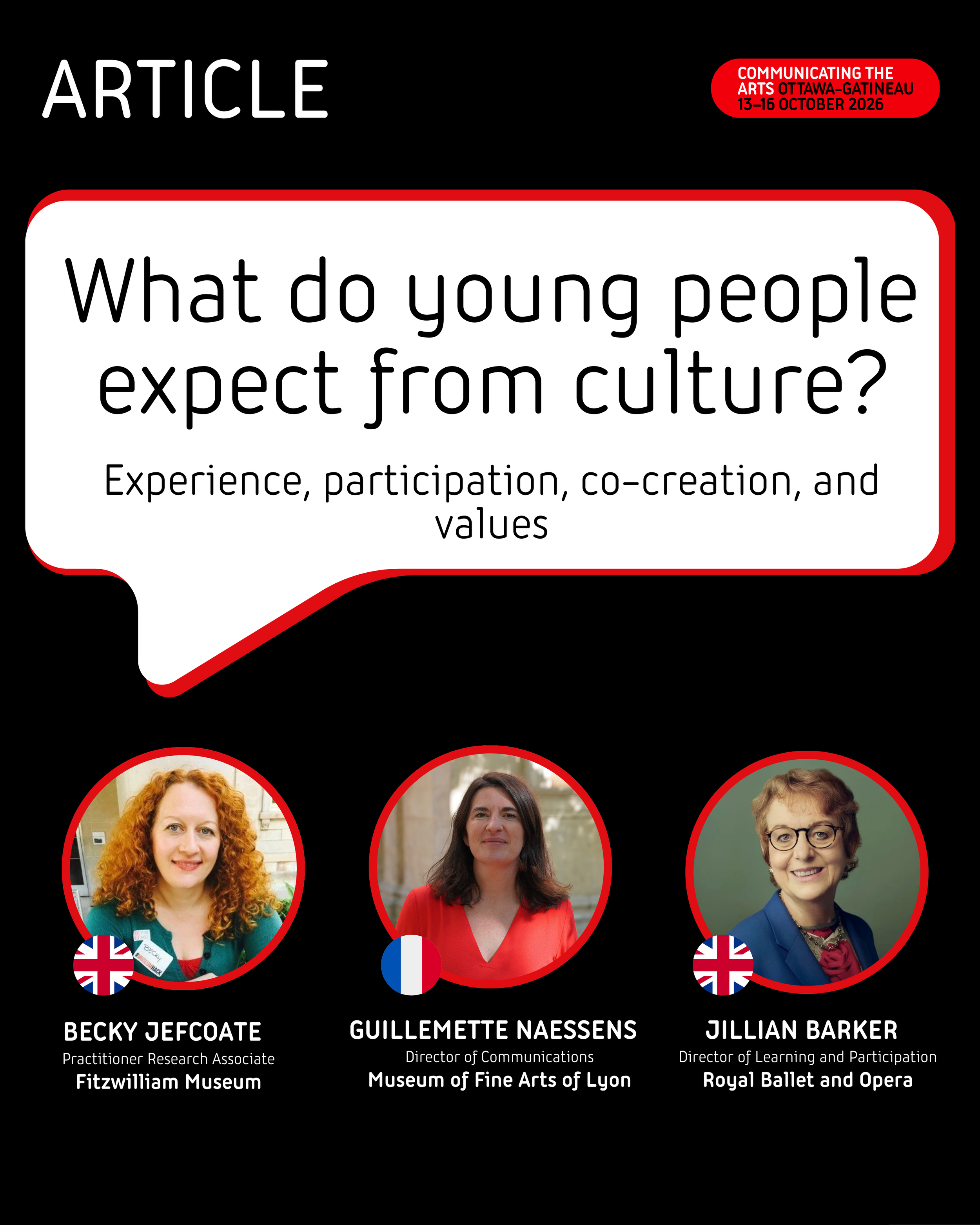 What do young people expect from culture?Experience, participation, co-creation, and values