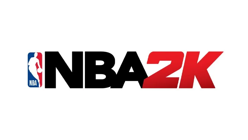NBA 2K logo, featuring the NBA logo on the left.