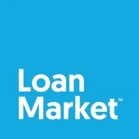 Loan Market logo with blue background