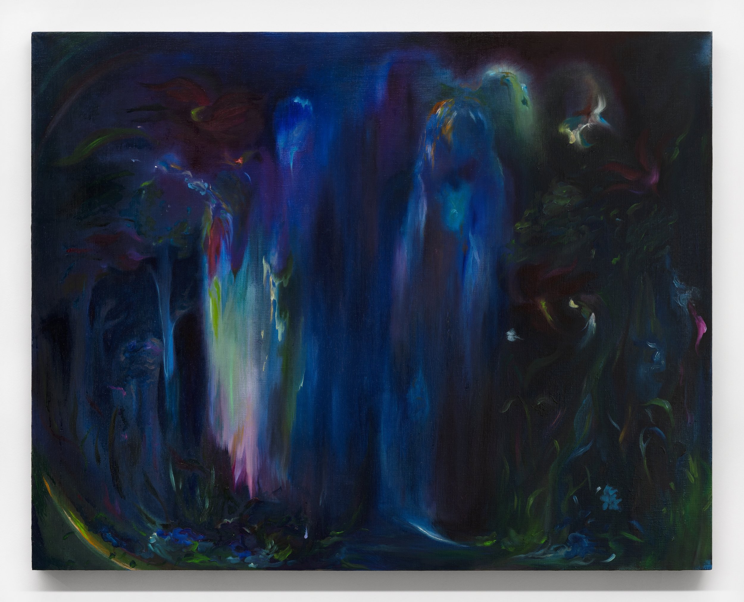 procession, 2024, oil on linen, 32 x 40 inches