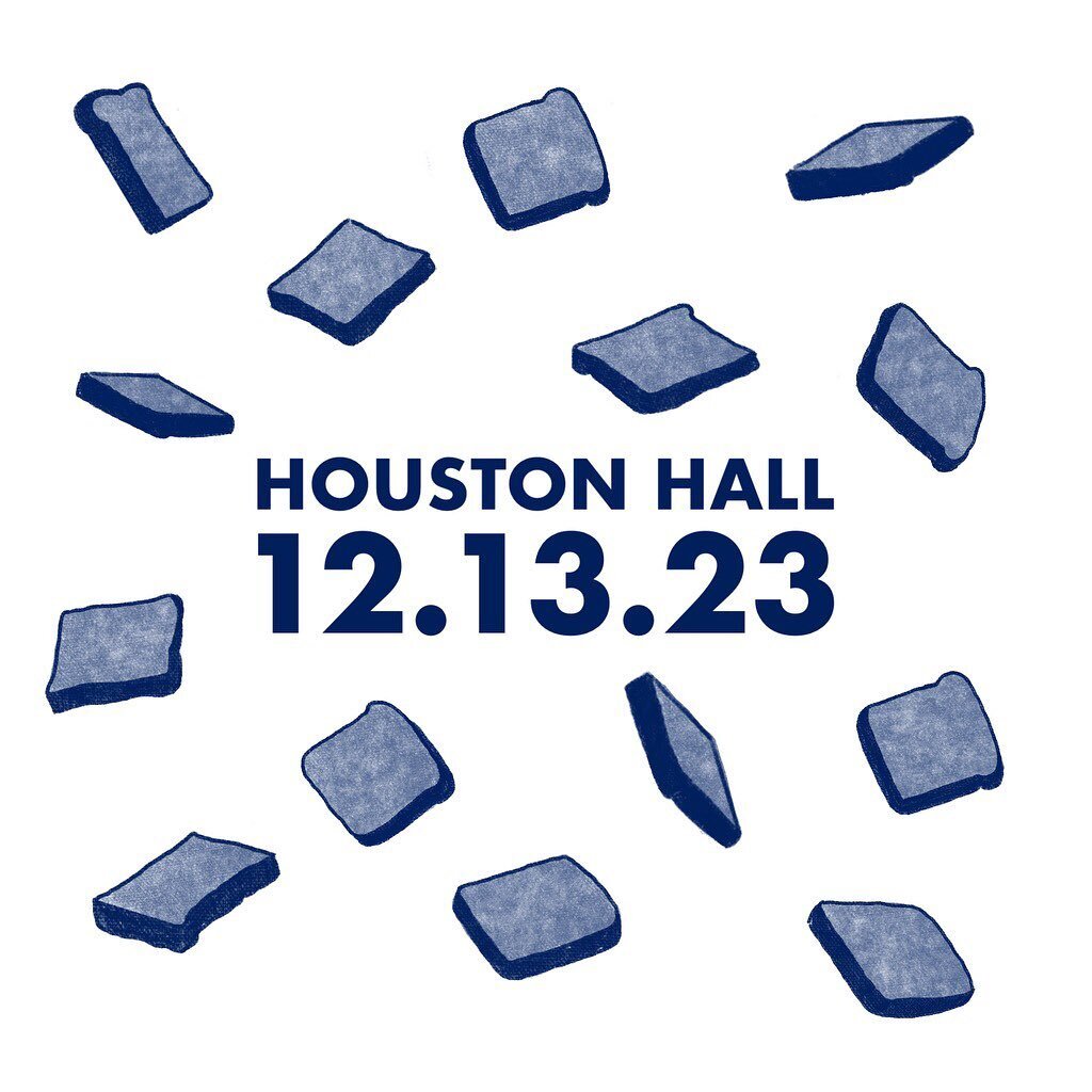 Wednesday, December 13th.
Houston Hall.
Be there or you&rsquo;re toast.