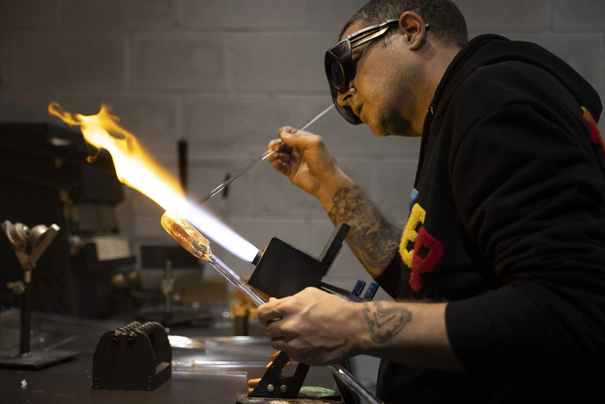 Marble Slinger on the torch