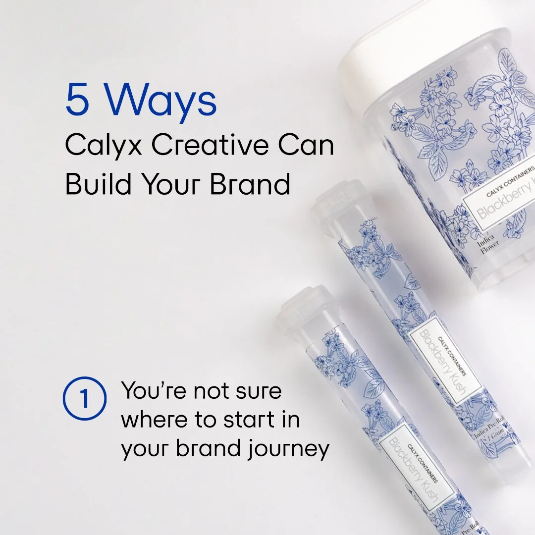 5 Ways Calyx Creative Can Build Your Brand. You're not sure where to start in your brand journey.
