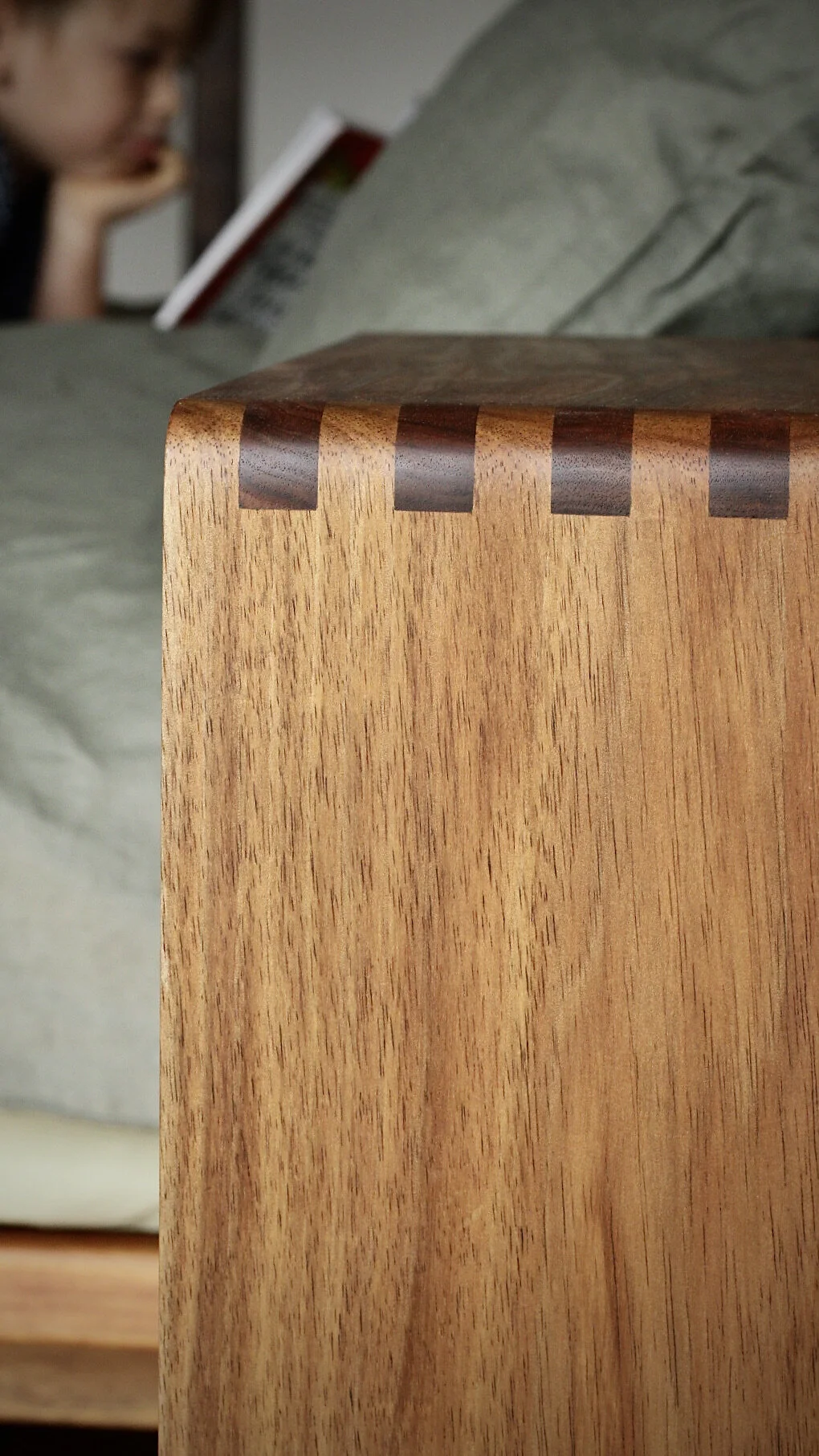 MM Round bedside table -Leaf Furniture