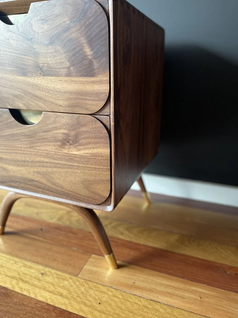 MM Elegance Bedside Table made by Leaf Furniture