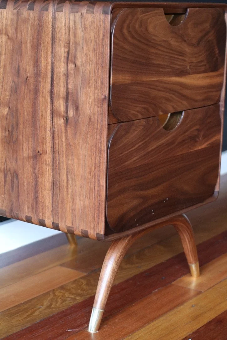 MM Elegance Bedside Table made by Leaf Furniture