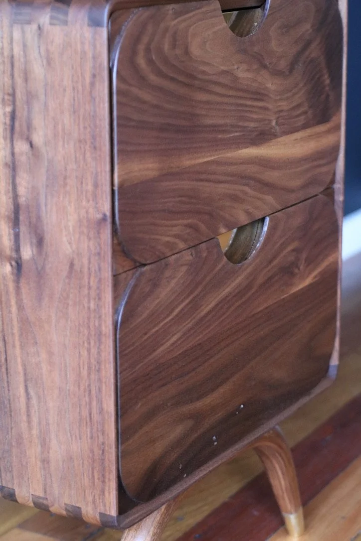 MM Elegance Bedside Table made by Leaf Furniture