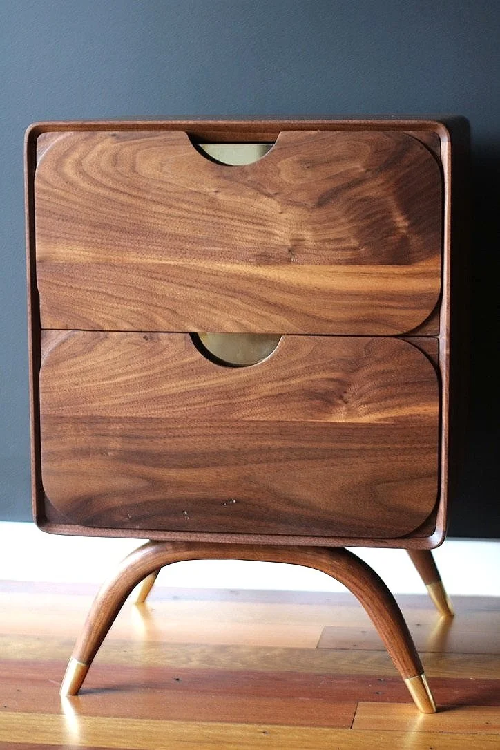 MM Elegance Bedside Table made by Leaf Furniture