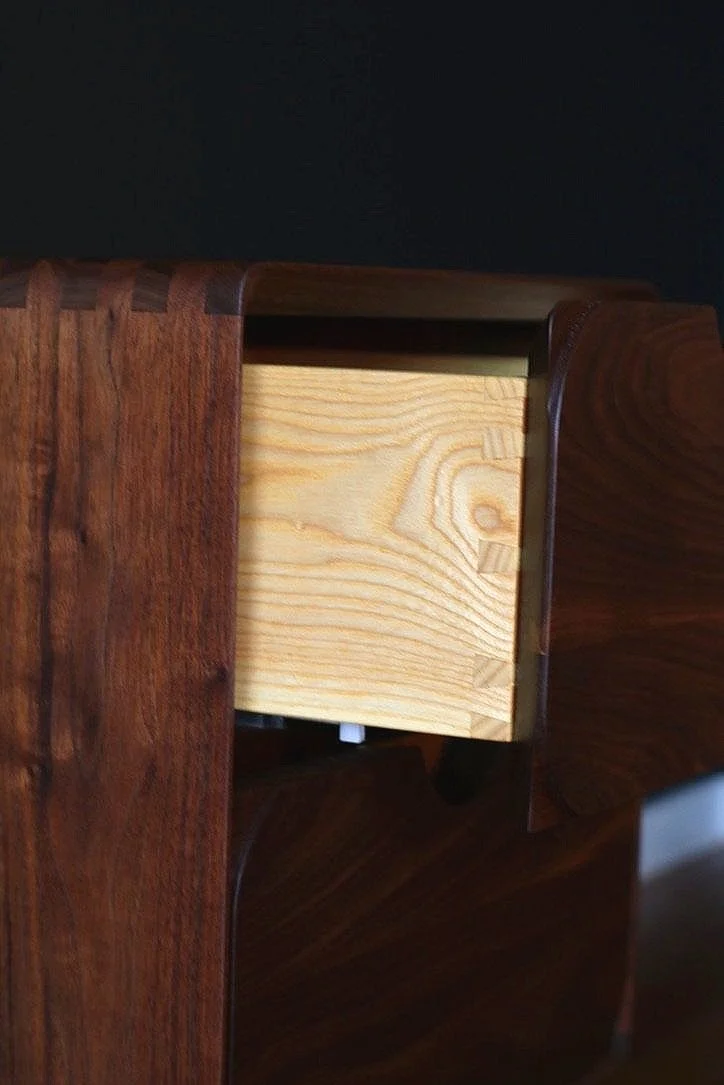 MM Elegance Bedside Table made by Leaf Furniture