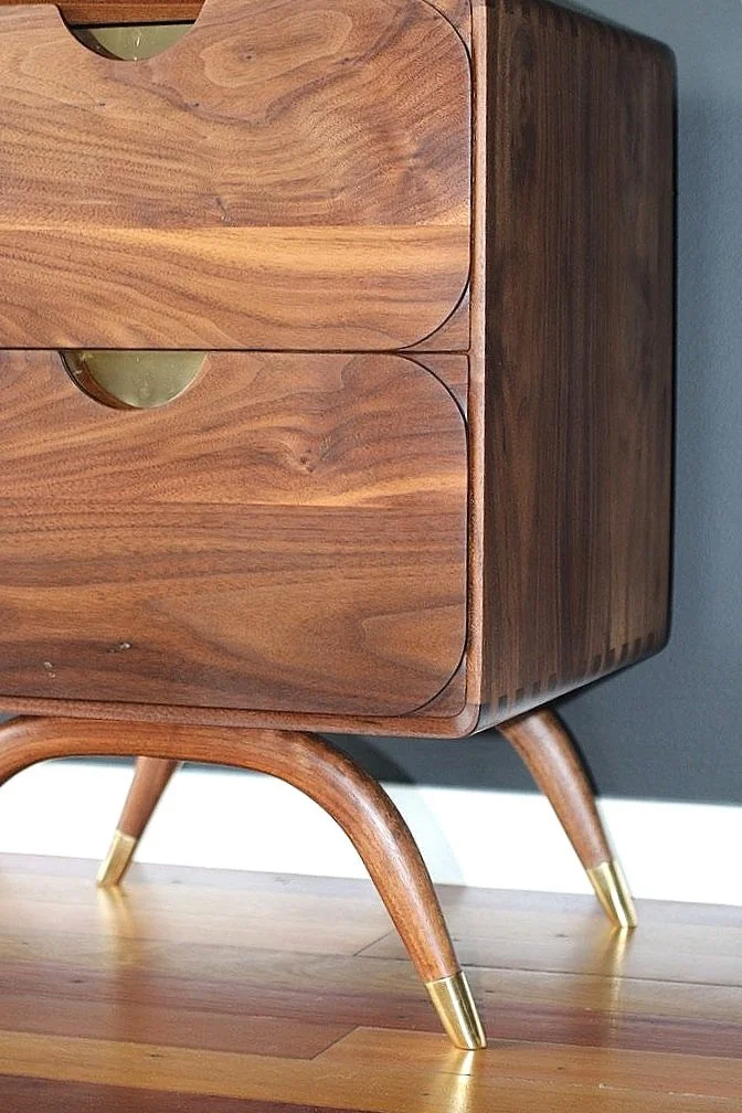 MM Elegance Bedside Table made by Leaf Furniture