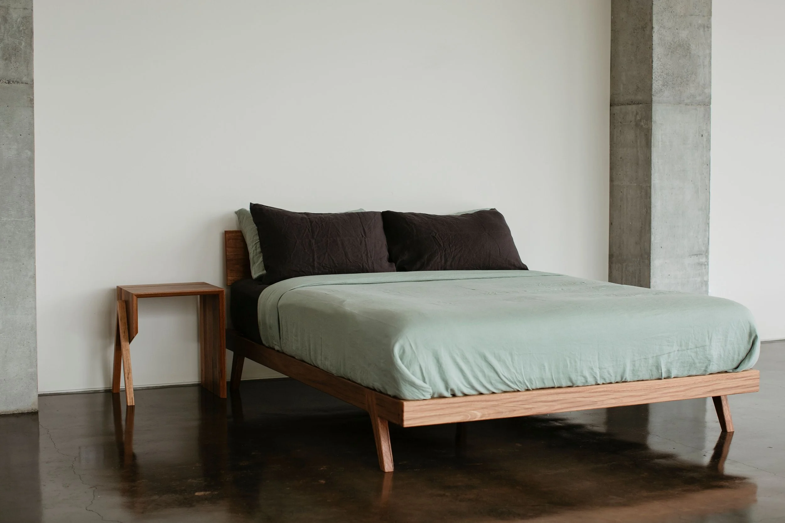 KT Bed made-to-order from Leaf Furniture