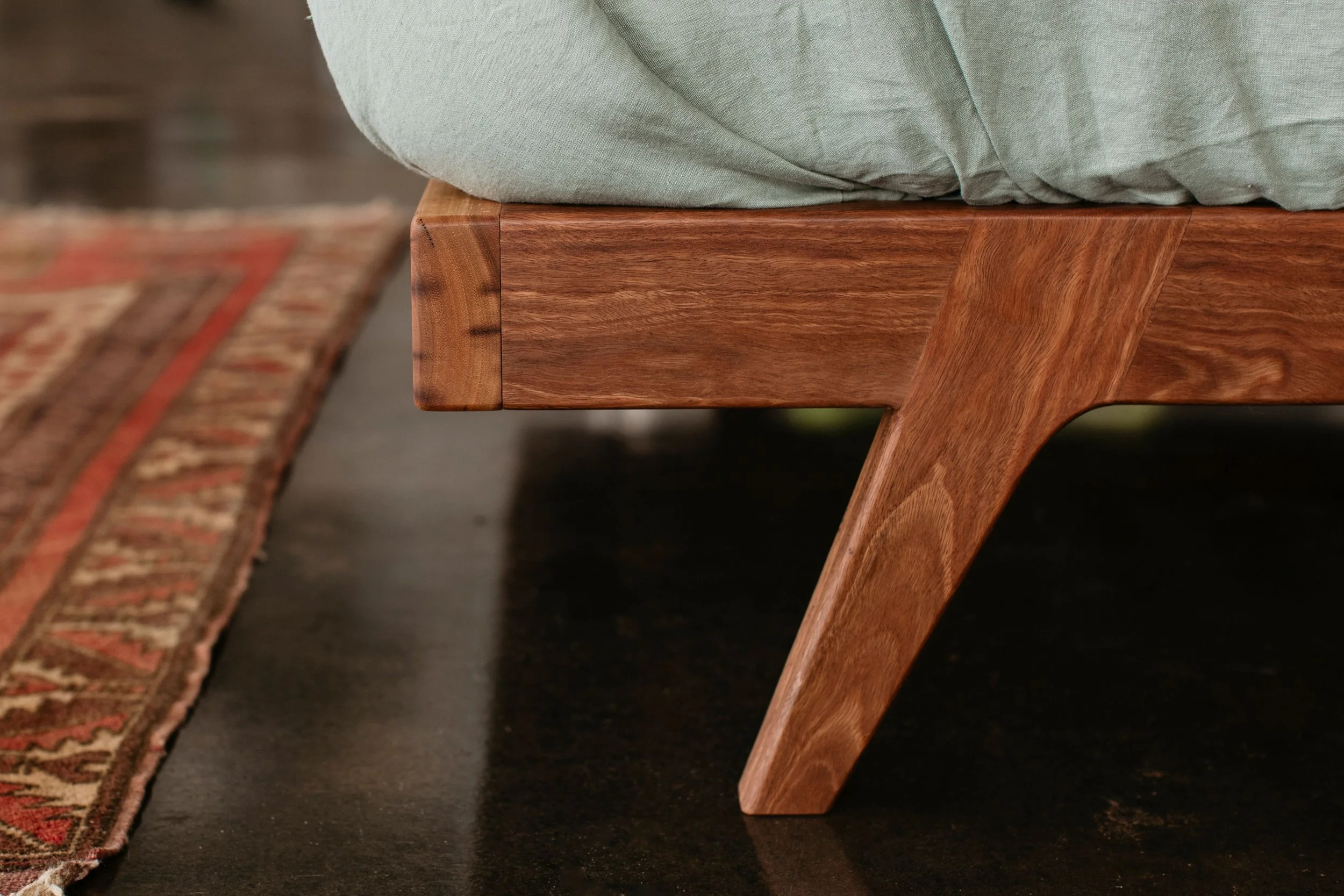 KT Bed made-to-order from Leaf Furniture