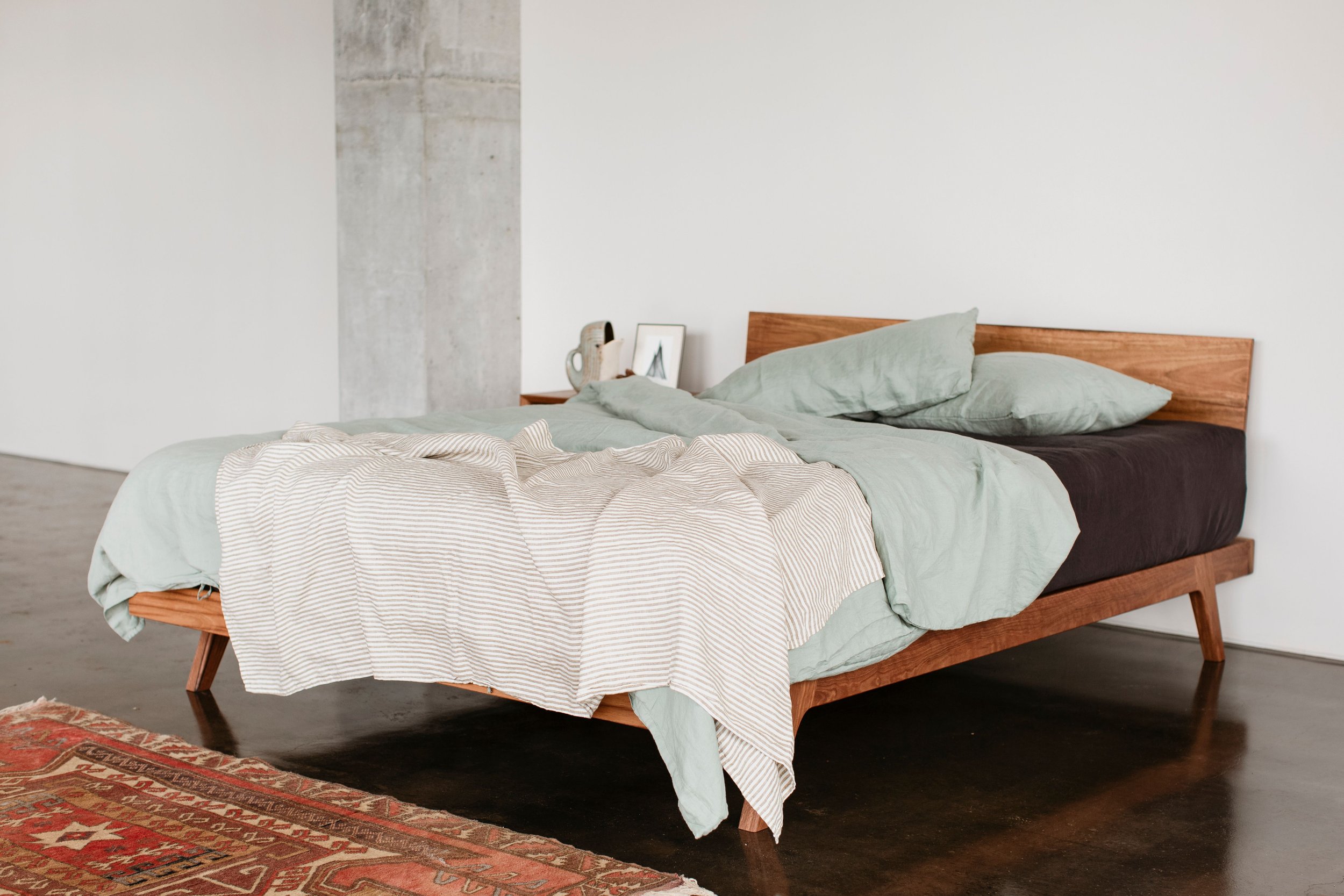 KT Bed made-to-order from Leaf Furniture