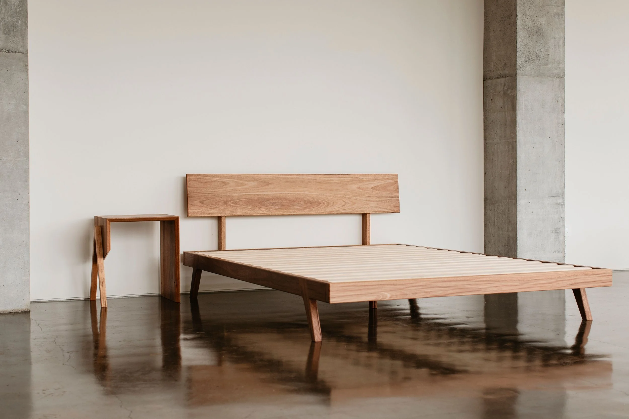 KT Bed made-to-order from Leaf Furniture