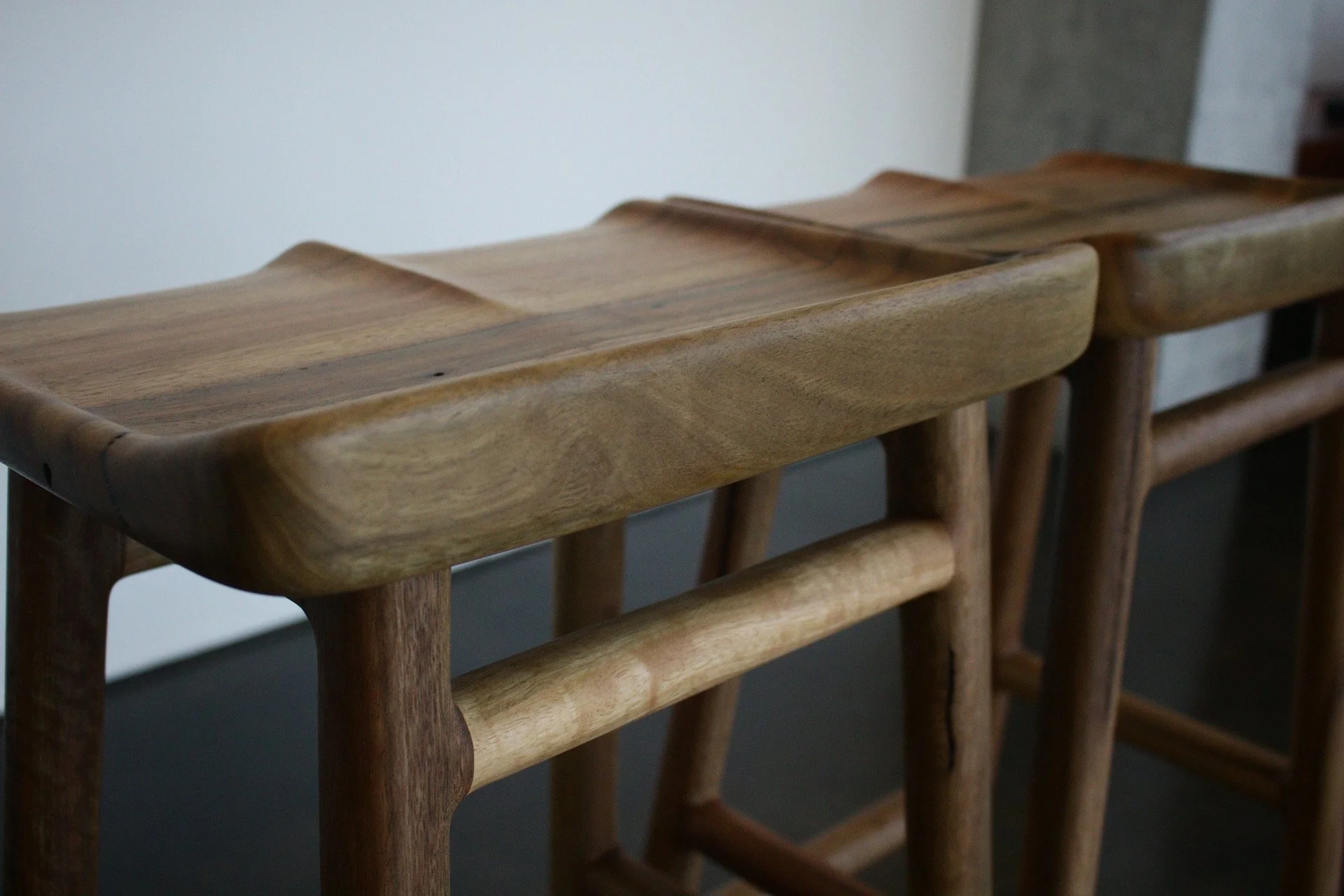 A Stools made-to-order from Leaf Furniture
