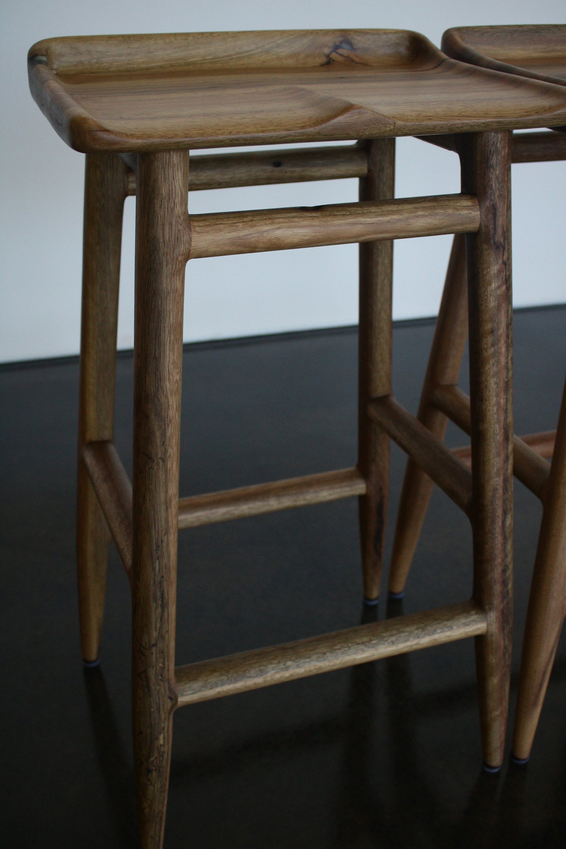 A Stools made-to-order from Leaf Furniture