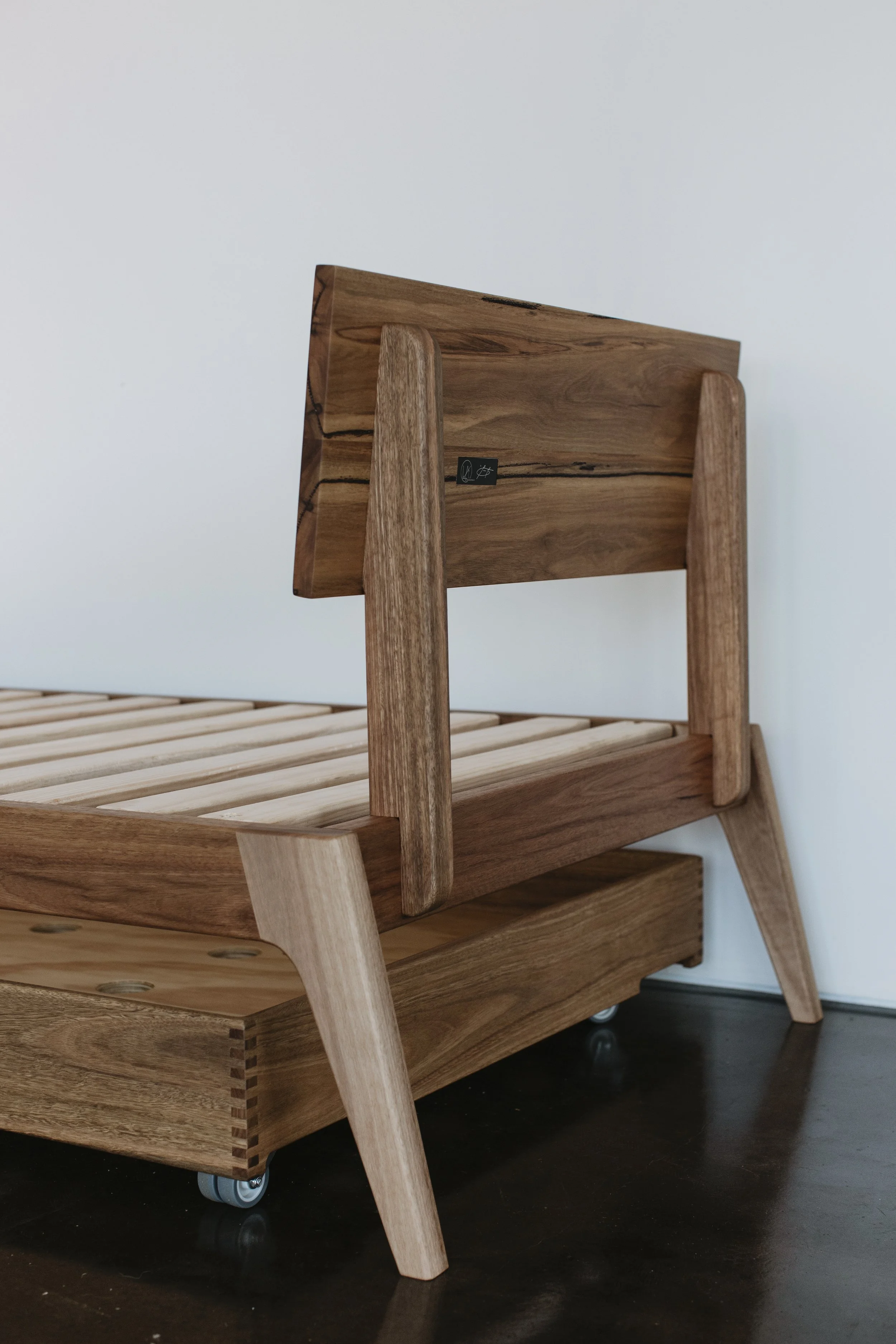 Trudle Bed handmade by Leaf Furniture