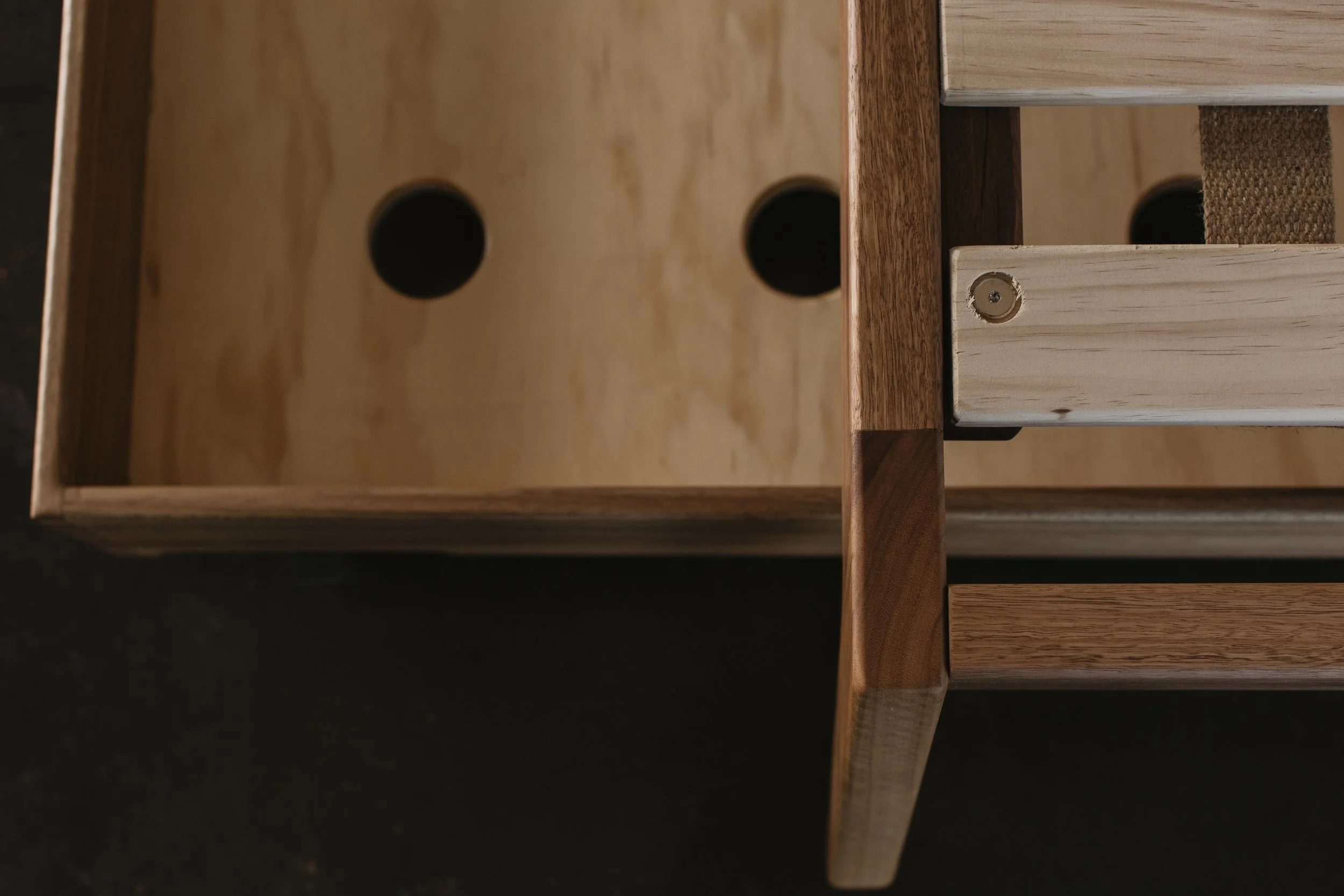 Trudle Bed handmade by Leaf Furniture