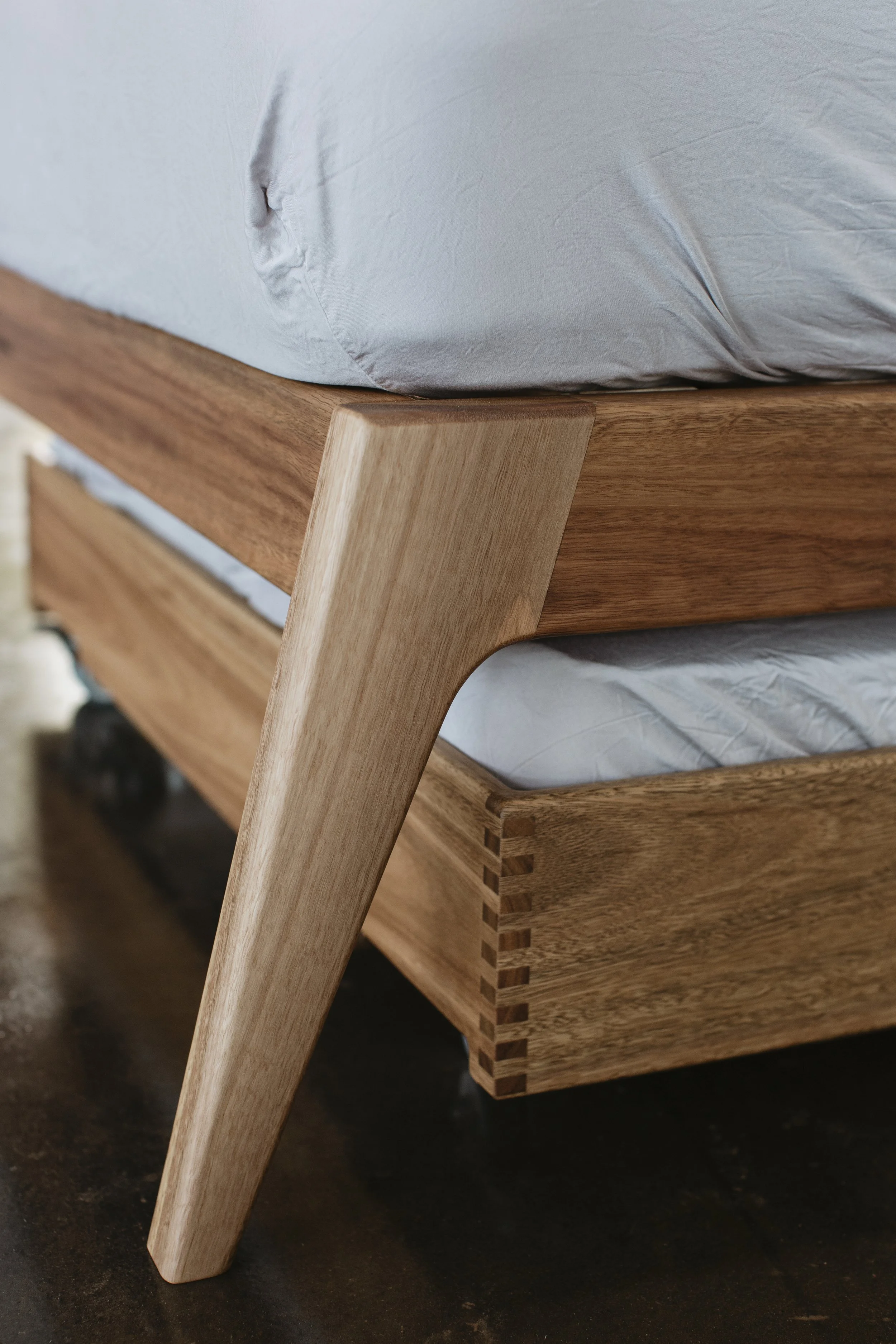 Trudle Bed handmade by Leaf Furniture